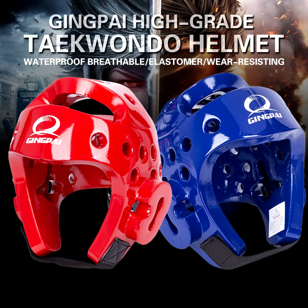 Taekwondo Helmet Sanda Kick Boxing Head Guard Headgear Protector Sparring Gear Helmet Karate Muay Thai Taekwondo Head Protection