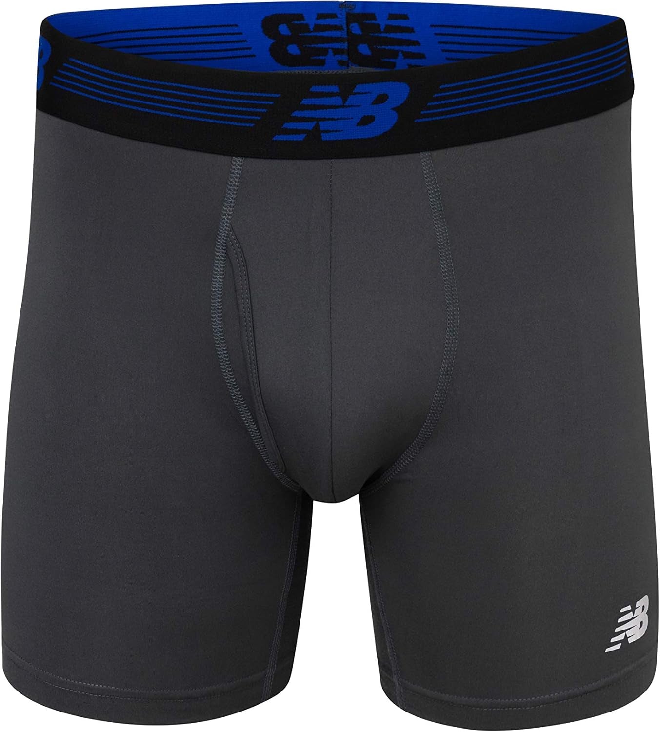 Men'S 6" Premium Performance Boxer Brief with Fly Front (3 Pack)