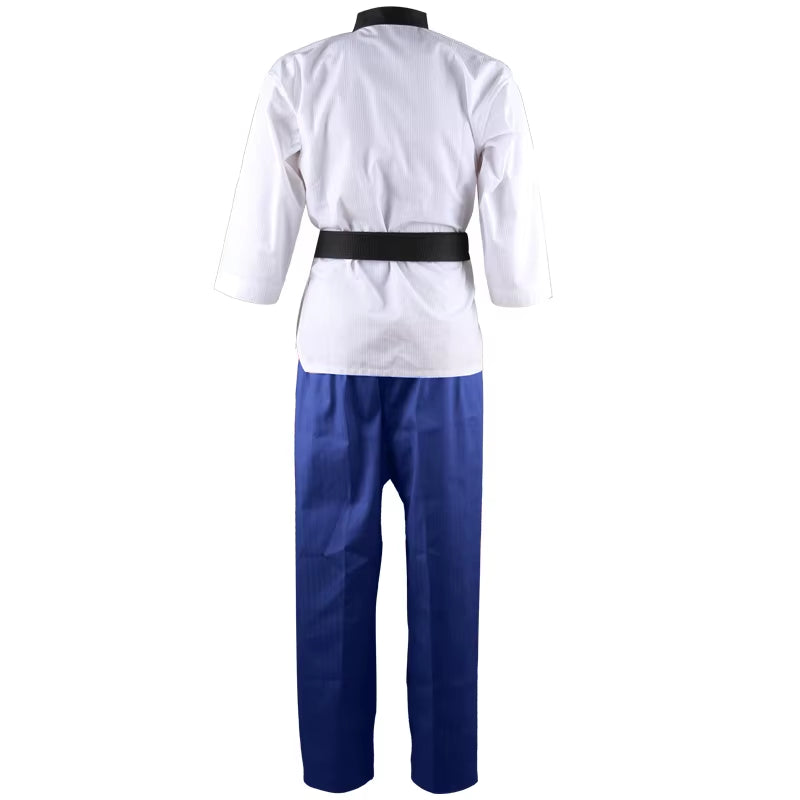 World Training Taekwondo Poomsae Dan Practice Doboks Junior Male&Female Senior Unisex Master Dan Taekwondo Uniforms Clothes Suit