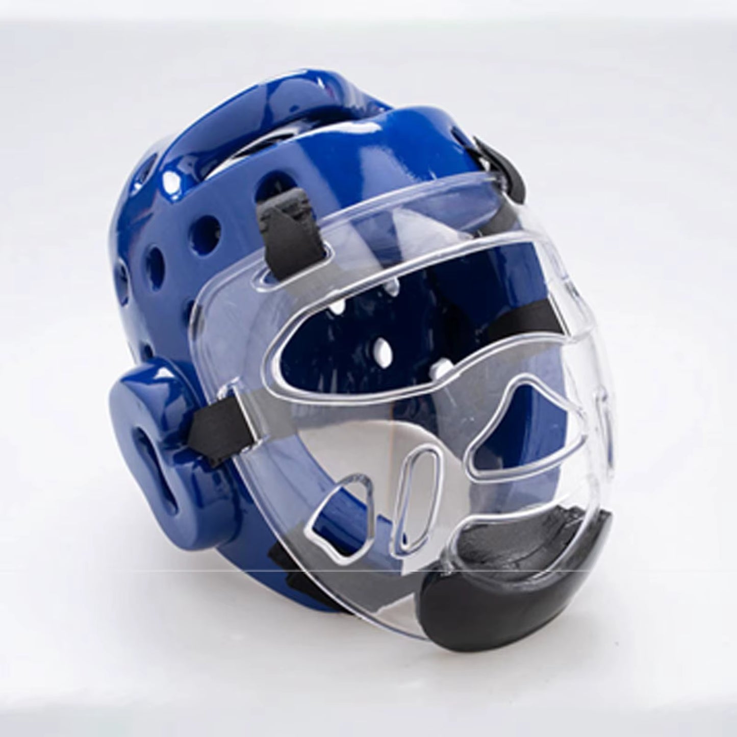 Clear Detachable Taekwondo Helmet for Easy Wearing Clear Taekwondo Mask Head Cover Sports Protection