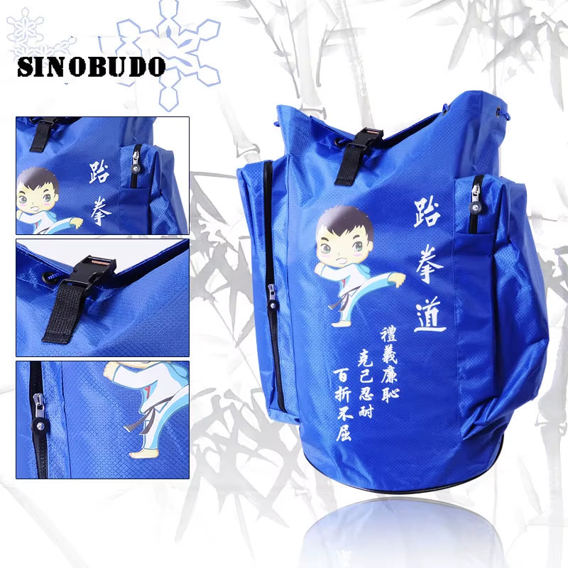 Taekwondo Sport Bag Gym Bag Softback Sports Backpacks Kid Adult Sports Bags Sport Accessories Bag Fitness Running Travel Bag